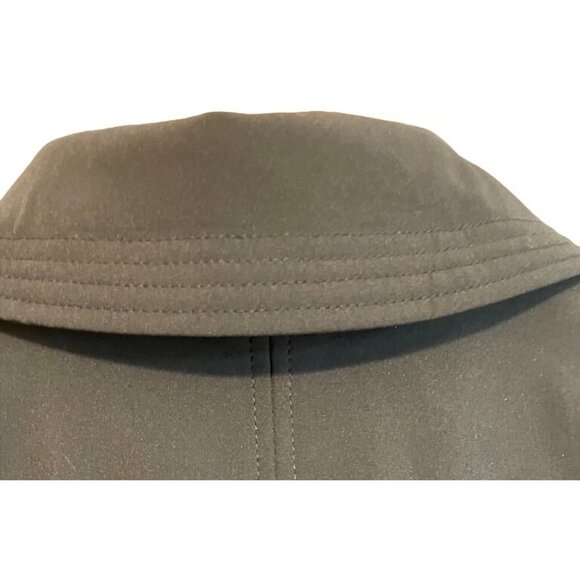 Michael Kors Women's Black Belted Asymmetrical Zipper Coat 2X fleece lined - Picture 10 of 10